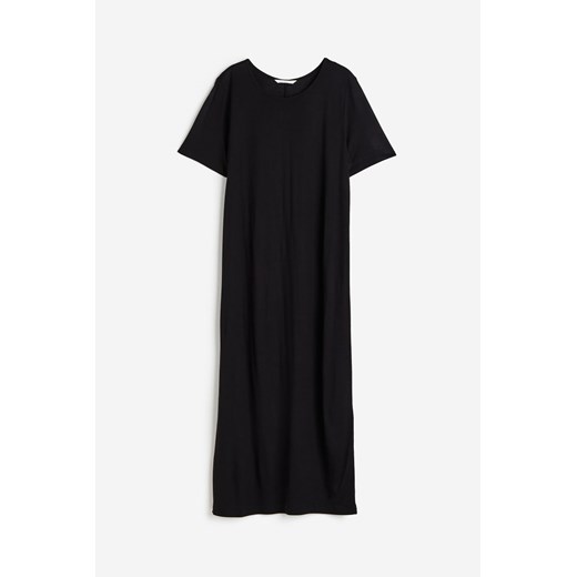 H & M - Sukienka T-shirtowa - Czarny ze sklepu H&M w kategorii Sukienki - zdjęcie 171313304