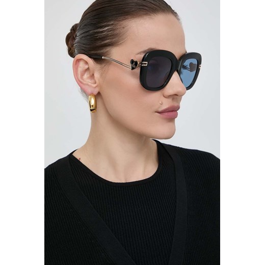 Vivienne Westwood okulary przeciwsłoneczne damskie kolor czarny VW506100150 ze sklepu ANSWEAR.com w kategorii Okulary przeciwsłoneczne damskie - zdjęcie 171314542