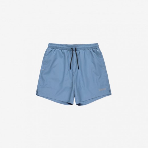 Męskie spodenki  plażowe Prosto Shorts Basy - niebieskie ze sklepu Sportstylestory.com w kategorii Spodenki męskie - zdjęcie 171316811