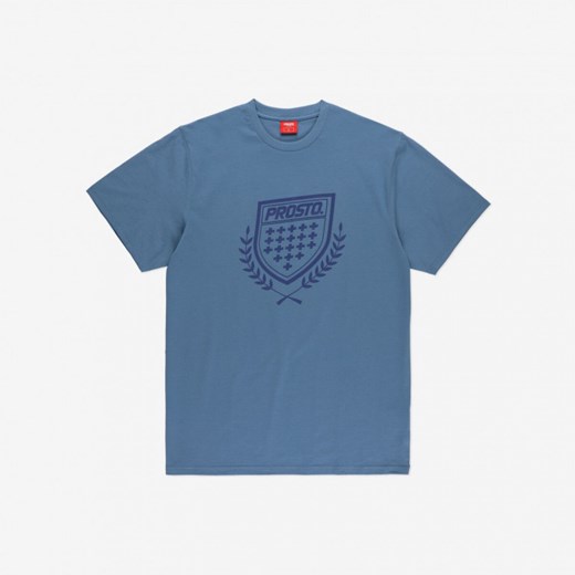 Męski t-shirt z nadrukiem Prosto Tronite - niebieski ze sklepu Sportstylestory.com w kategorii T-shirty męskie - zdjęcie 171316830