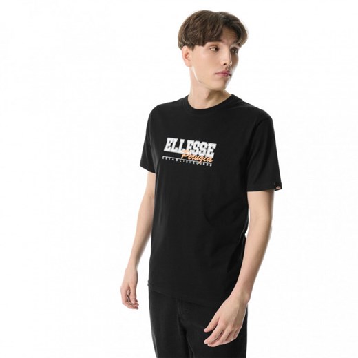 Męski t-shirt z nadrukiem Ellesse Zagda T-Shirt - czarny ze sklepu Sportstylestory.com w kategorii T-shirty męskie - zdjęcie 171316841