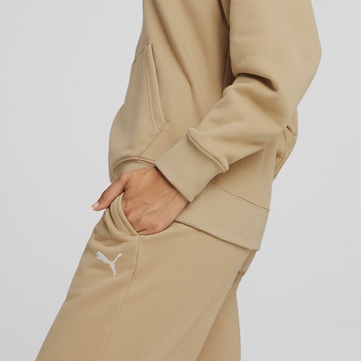Damski dres komplet Puma Loungewear Suit TR - beżowy Puma Sportstylestory.com