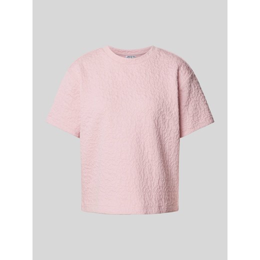 T-shirt z fakturowanym wzorem ze sklepu Peek&Cloppenburg  w kategorii Bluzki damskie - zdjęcie 171317062