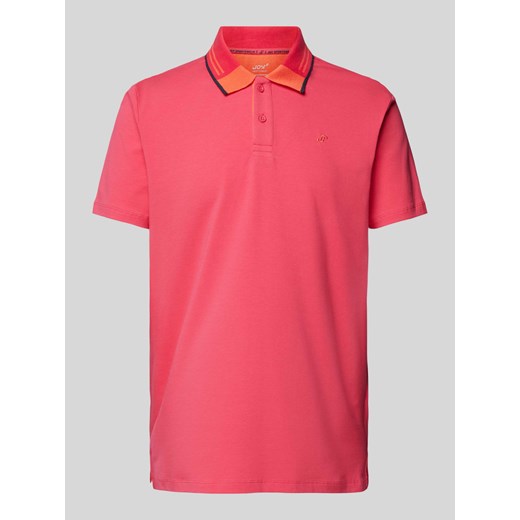 Koszulka polo z wyhaftowanym logo ze sklepu Peek&Cloppenburg  w kategorii T-shirty męskie - zdjęcie 171317214