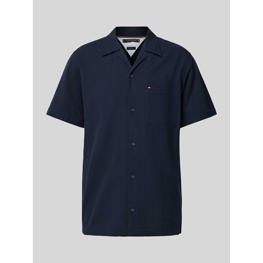 Koszula casualowa o kroju regular fit z wyhaftowanym logo ze sklepu Peek&Cloppenburg  w kategorii Koszule męskie - zdjęcie 171317240
