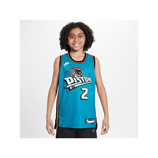 Koszulka dla dużych dzieci Nike Dri-FIT NBA Swingman Cade Cunningham Detroit Pistons - Niebieski ze sklepu Nike poland w kategorii T-shirty chłopięce - zdjęcie 171317264