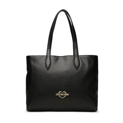 Torebka, shopperka damska - Love Moschino JC4082PP1HLD0000, czarna ze sklepu ulubioneobuwie w kategorii Torby Shopper bag - zdjęcie 171318551