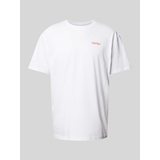 T-shirt o kroju oversized z nadrukiem z napisem model ‘Ball Hard’ ze sklepu Peek&Cloppenburg  w kategorii T-shirty męskie - zdjęcie 171319500