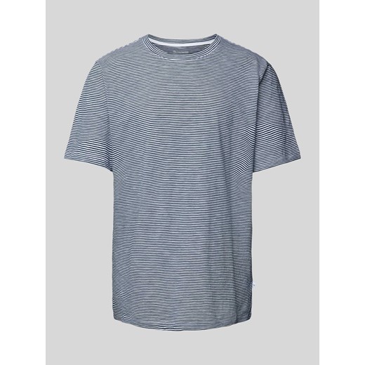T-shirt o kroju regular fit z okrągłym dekoltem model ‘Narrow’ ze sklepu Peek&Cloppenburg  w kategorii T-shirty męskie - zdjęcie 171319513