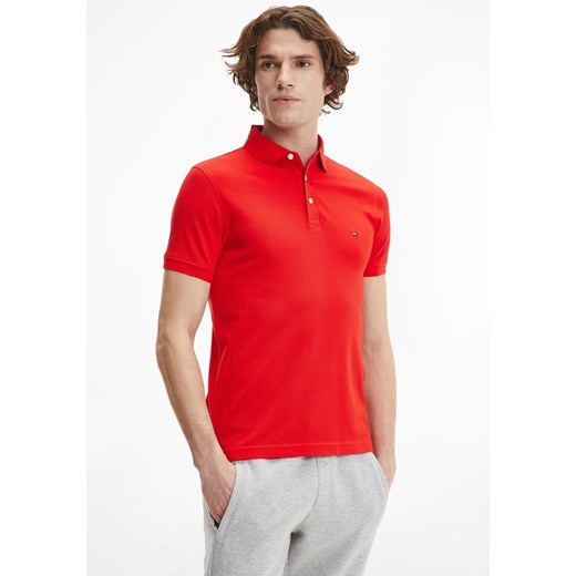 Tommy Hilfiger Koszulka polo w kolorze czerwonym ze sklepu Limango Polska w kategorii T-shirty męskie - zdjęcie 171320512