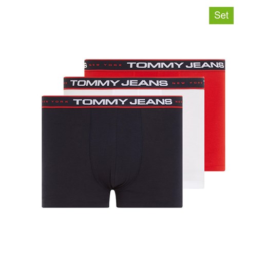 Tommy Hilfiger Bokserki (3 pary) w kolorze czarnym, czerwonym i białym ze sklepu Limango Polska w kategorii Majtki męskie - zdjęcie 171320530