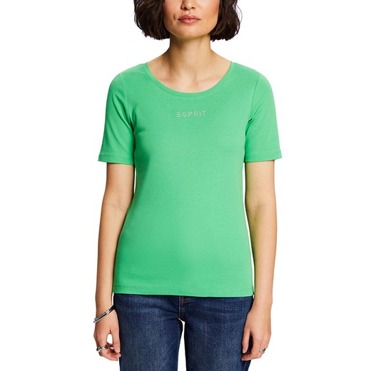 ESPRIT Koszulka w kolorze zielonym ze sklepu Limango Polska w kategorii Bluzki damskie - zdjęcie 171320814