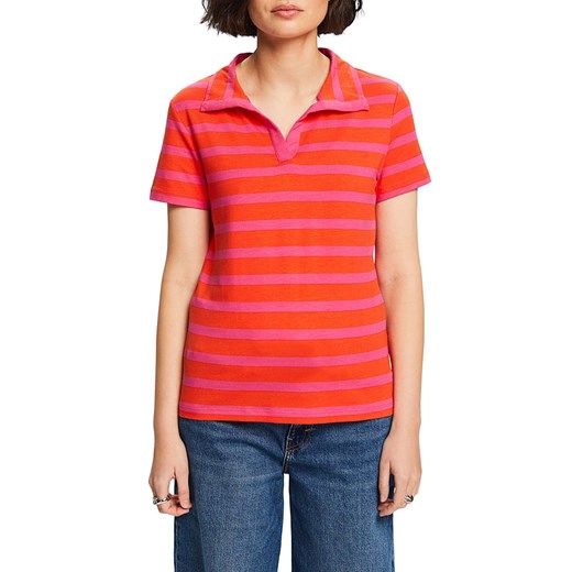 ESPRIT Koszulka w kolorze czerwono-różowym ze sklepu Limango Polska w kategorii Bluzki damskie - zdjęcie 171320833