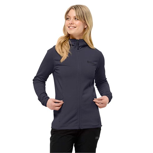 Jack Wolfskin Kurtka polarowa &quot;Baiselberg&quot; w kolorze antracytowym ze sklepu Limango Polska w kategorii Kurtki damskie - zdjęcie 171321851
