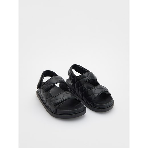 Reserved - Sandały na rzepy - czarny ze sklepu Reserved w kategorii Sandały dziecięce - zdjęcie 171322381