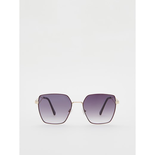 Reserved - Okulary przeciwsłoneczne - mahoniowy ze sklepu Reserved w kategorii Okulary przeciwsłoneczne damskie - zdjęcie 171322411