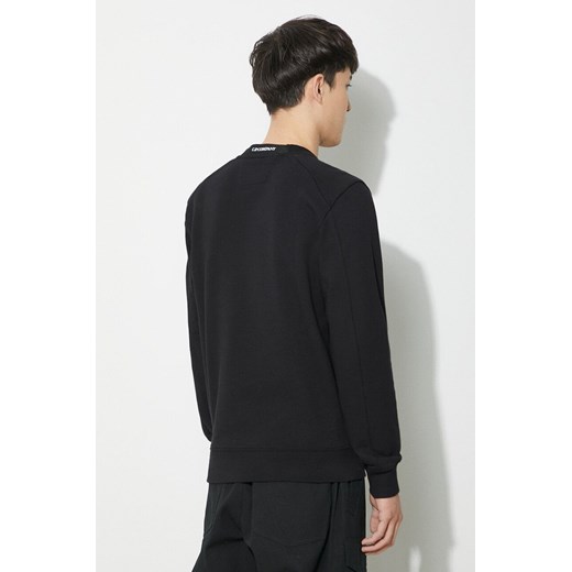 C.P. Company bluza bawełniana Diagonal Raised Fleece męska kolor czarny gładka XXL ANSWEAR.com