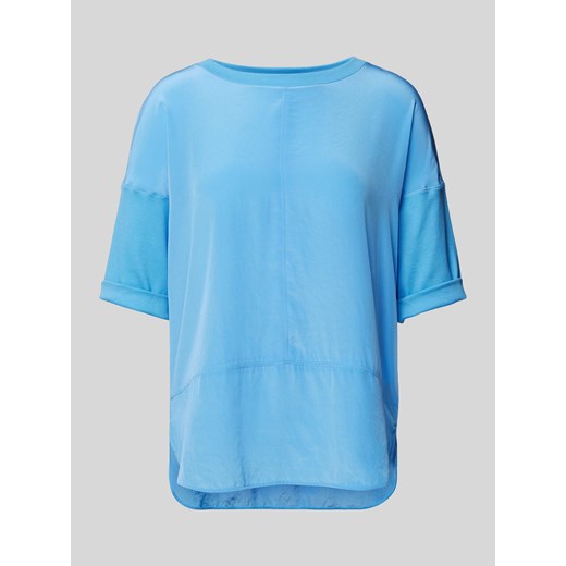T-shirt w jednolitym kolorze ze sklepu Peek&Cloppenburg  w kategorii Bluzki damskie - zdjęcie 171324651
