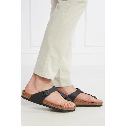 Birkenstock Japonki Gizeh | z dodatkiem skóry 41 Gomez Fashion Store