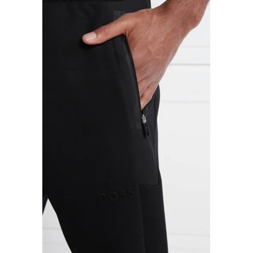 Spodnie męskie BOSS HUGO czarne sportowe 