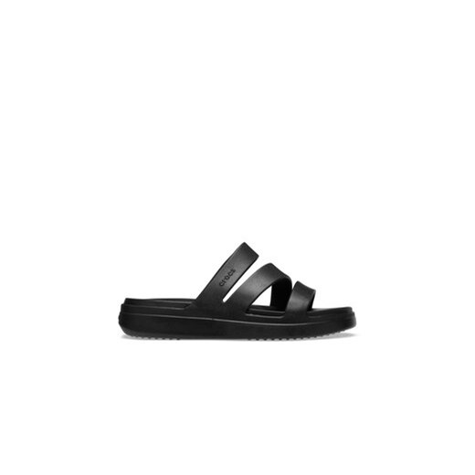 Crocs Klapki Getaway Strappy Sandal W 209587 Czarny ze sklepu MODIVO w kategorii Klapki damskie - zdjęcie 171328332