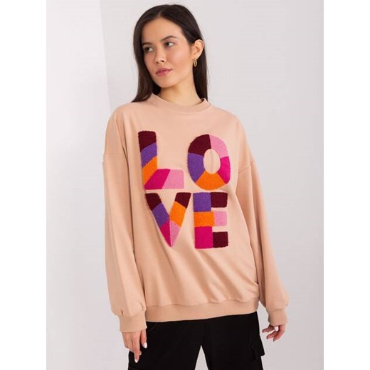 Damska bluza z napisem Love camel (8881) ze sklepu goodlookin.pl w kategorii Bluzy damskie - zdjęcie 171328512