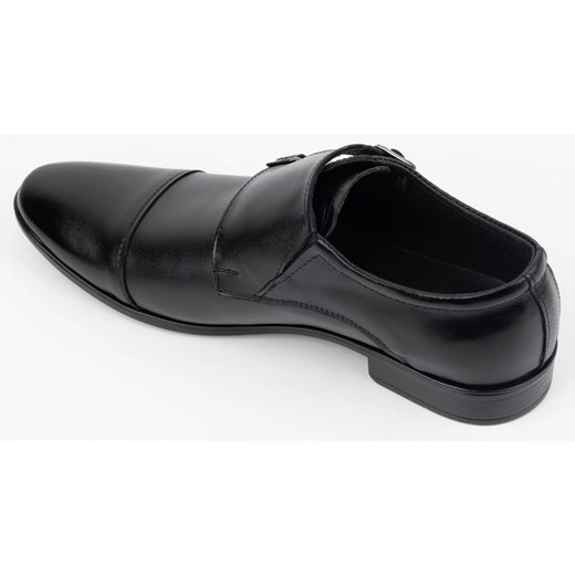 Skórzane buty wizytowe Monki 306LU czarne Buty Olivier 43 butyolivier
