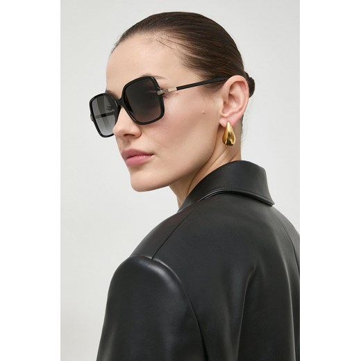 Gucci okulary przeciwsłoneczne damskie kolor czarny GG1449S ze sklepu ANSWEAR.com w kategorii Okulary przeciwsłoneczne damskie - zdjęcie 171330441
