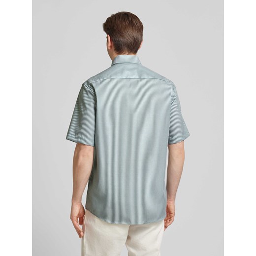 Koszula biznesowa o kroju comfort fit z rękawem o dł. 1/2 Eterna 45 Peek&Cloppenburg 