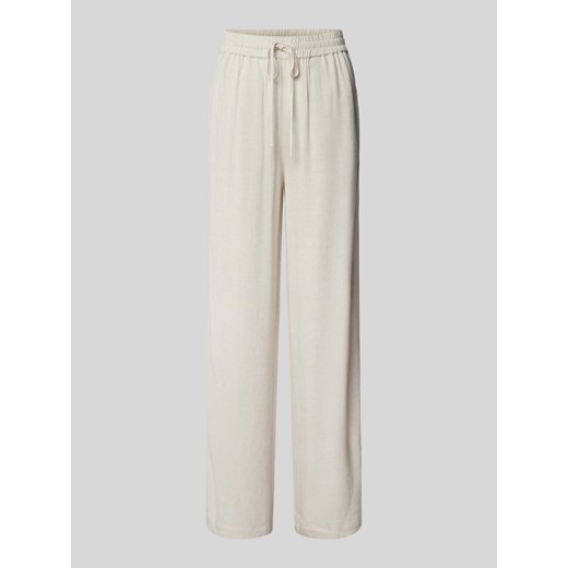 Spodnie o kroju regular fit z elastycznym pasem model ‘VIVA-GULIA’ ze sklepu Peek&Cloppenburg  w kategorii Spodnie damskie - zdjęcie 171331064