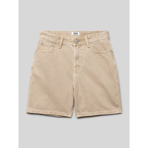 Szorty jeansowe z 5 kieszeniami ze sklepu Peek&Cloppenburg  w kategorii Spodenki chłopięce - zdjęcie 171331161