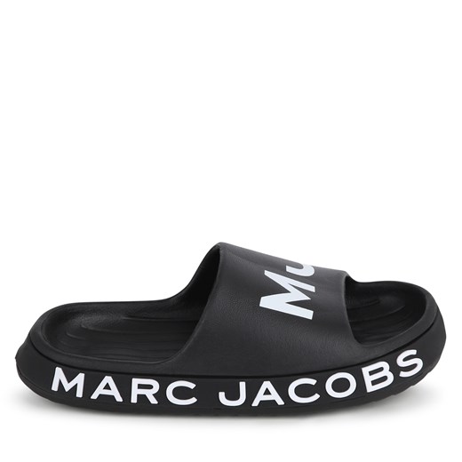 Klapki The Marc Jacobs W60131 M Black 09B ze sklepu eobuwie.pl w kategorii Klapki dziecięce - zdjęcie 171332593