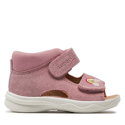 Sandały Superfit 1-600094-5500 M Pink ze sklepu eobuwie.pl w kategorii Sandały dziecięce - zdjęcie 171334410
