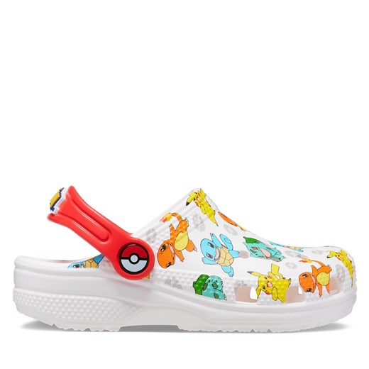 Klapki Crocs Classic Pokemon Clog Kids 207739 White/Multi 94S Crocs 34.5 eobuwie.pl