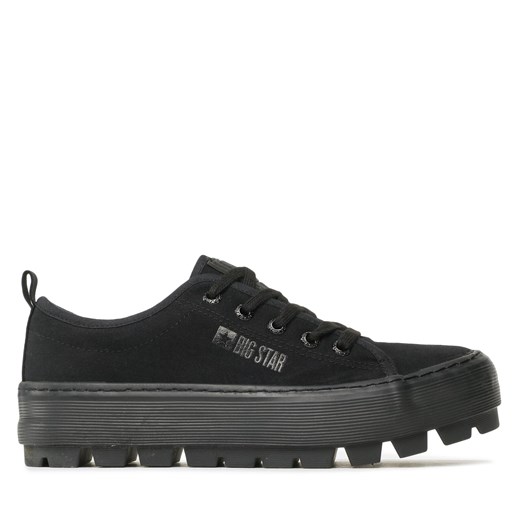 Tenisówki Big Star Shoes LL274030 Black ze sklepu eobuwie.pl w kategorii Trampki damskie - zdjęcie 171335674