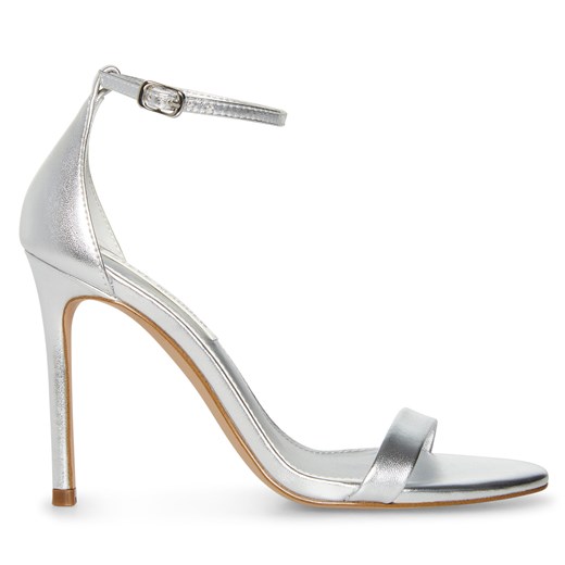 Sandały Steve Madden SM11002956-047 Silver Leather ze sklepu eobuwie.pl w kategorii Sandały damskie - zdjęcie 171335771