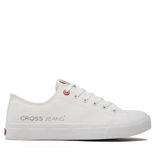 Trampki Cross Jeans LL1R4021C Biały ze sklepu eobuwie.pl w kategorii Trampki męskie - zdjęcie 171336271