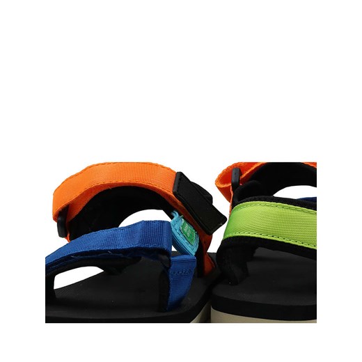 Benetton Sandały w kolorze czarnym ze wzorem 34 Limango Polska wyprzedaż