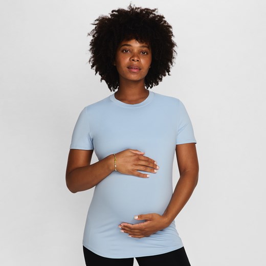 Damska koszulka ciążowa z krótkim rękawem o dopasowanym kroju Nike (M) One - Nike S (EU 36-38) Nike poland