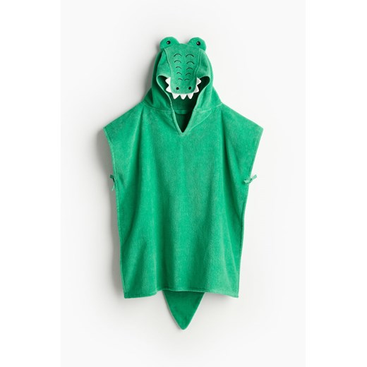 H & M - Ręcznik-ponczo - Zielony ze sklepu H&M w kategorii Ręczniki dla dzieci - zdjęcie 171337172