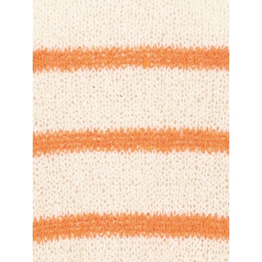 SUBLEVEL sweter damski w paski w serek 