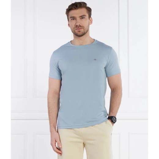 Gant T-shirt SHIELD | Slim Fit ze sklepu Gomez Fashion Store w kategorii T-shirty męskie - zdjęcie 171338754