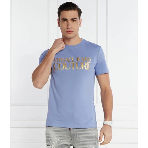 Versace Jeans Couture T-shirt MAGLIETTA | Slim Fit ze sklepu Gomez Fashion Store w kategorii T-shirty męskie - zdjęcie 171338761