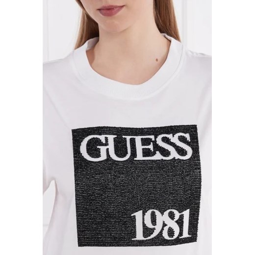 GUESS T-shirt SS CN GUESS BEADS | Regular Fit Guess S Gomez Fashion Store