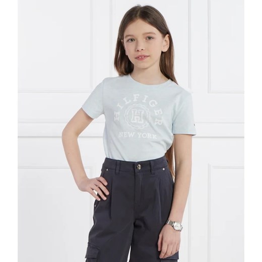 Tommy Hilfiger T-shirt S/S | Regular Fit ze sklepu Gomez Fashion Store w kategorii Bluzki dziewczęce - zdjęcie 171339201