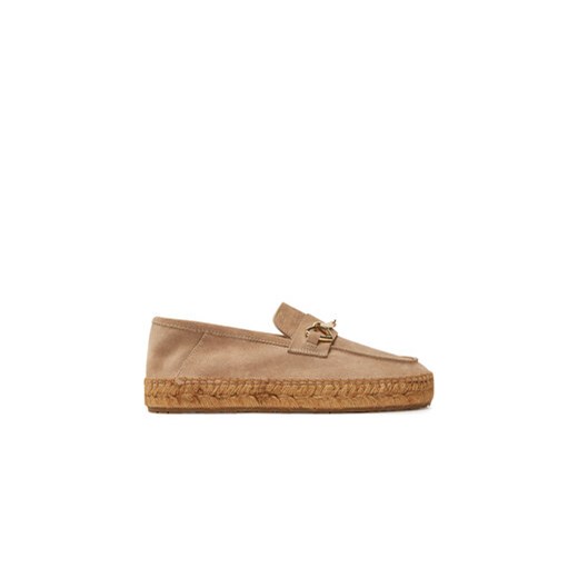 LOVE MOSCHINO Espadryle JA10592G0IIG0131 Beżowy ze sklepu MODIVO w kategorii Espadryle damskie - zdjęcie 171343882