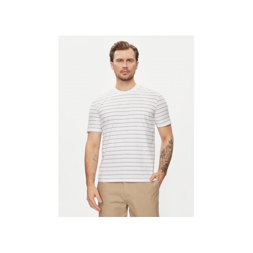 Sisley T-Shirt 3QPBS103C Biały Regular Fit ze sklepu MODIVO w kategorii T-shirty męskie - zdjęcie 171344212