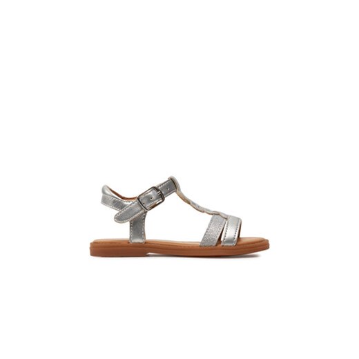 Geox Sandały J Sandal Karly Girl J4535H 0NFQD C1007 M Srebrny ze sklepu MODIVO w kategorii Sandały dziecięce - zdjęcie 171344761