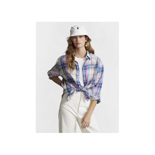 Polo Ralph Lauren Koszula 211920926006 Kolorowy Relaxed Fit ze sklepu MODIVO w kategorii Koszule damskie - zdjęcie 171344992