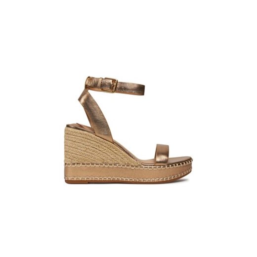 Lauren Ralph Lauren Espadryle Hilarie 802907469002 Brązowy ze sklepu MODIVO w kategorii Espadryle damskie - zdjęcie 171345472